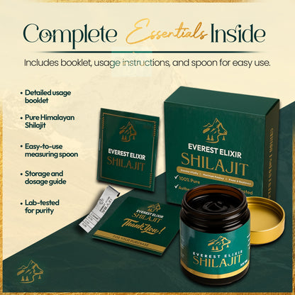 Everest Elixir Shilajit avalaible in 20g,50g,100g - EVEREST ELIXIR SHILAJIT